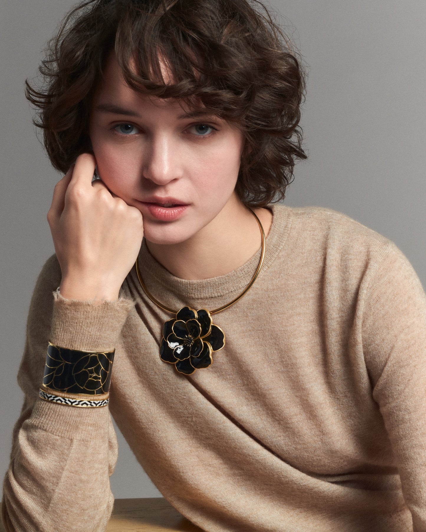 PEONY CUFF S - Color Option