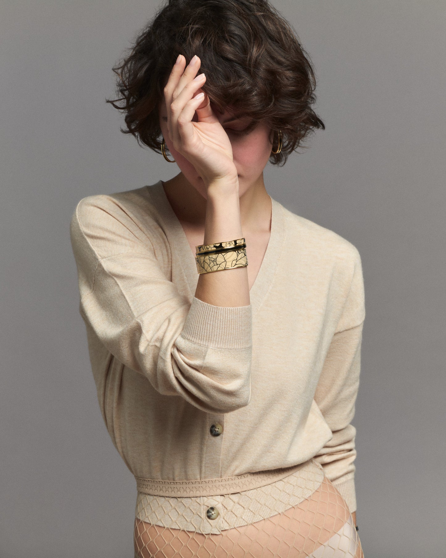 PEONY CUFF M - Color Option