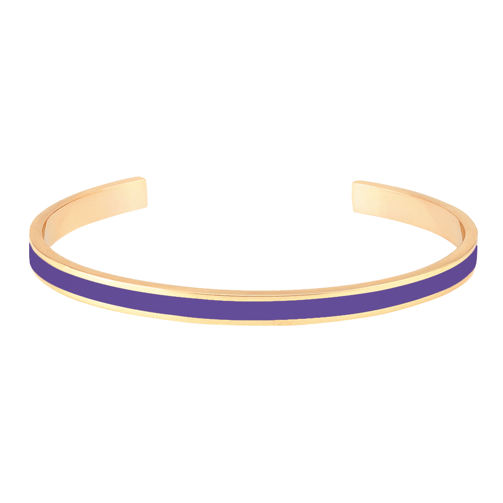 BANGLE Thin Ajustable Cuff - Color Option