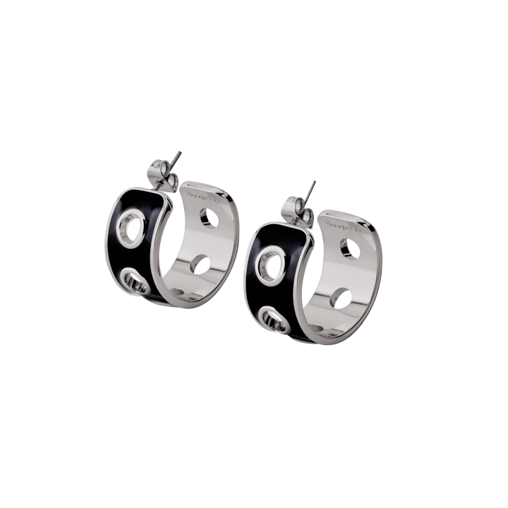 EYELET HOOPS EARRINGS - Color Option