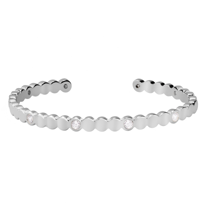 LUMI SHINE METAL & ZIRCONIUM CUFF - Color Option