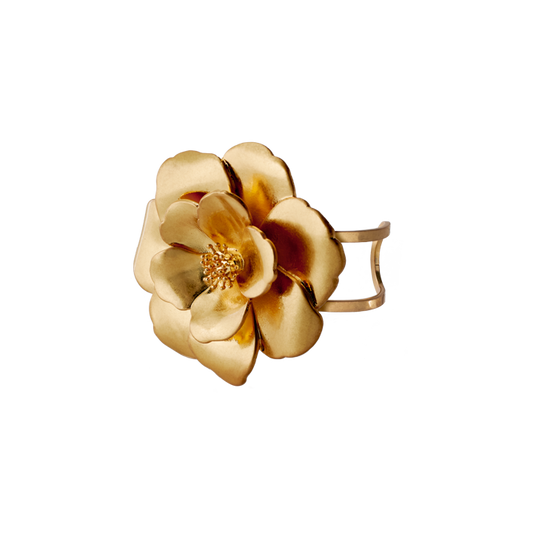 PEONY FLOWER CUFF