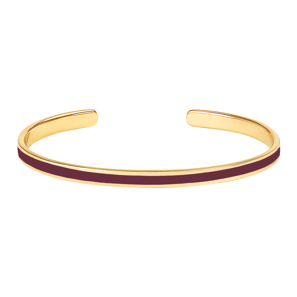 BANGLE Thin Ajustable Cuff - Color Option