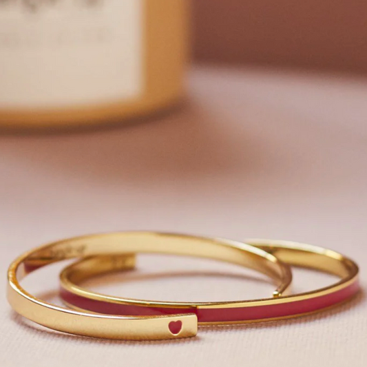 PARIS LOVERS BANGLE CUFF SET