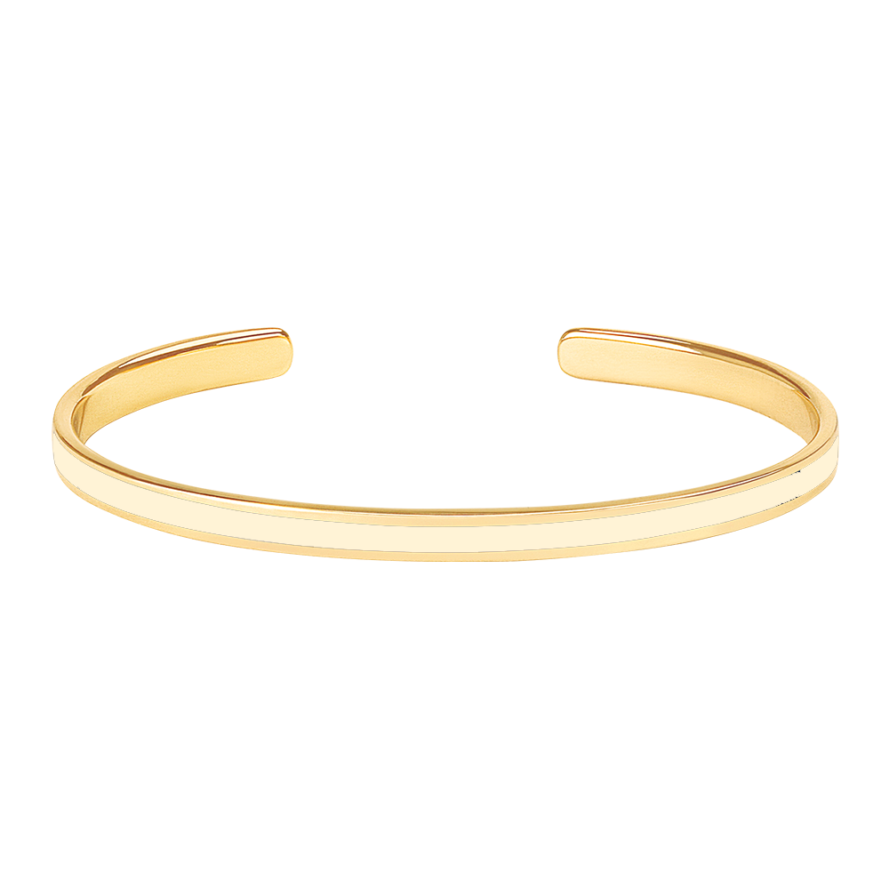 BANGLE Thin Ajustable Cuff - Color Option