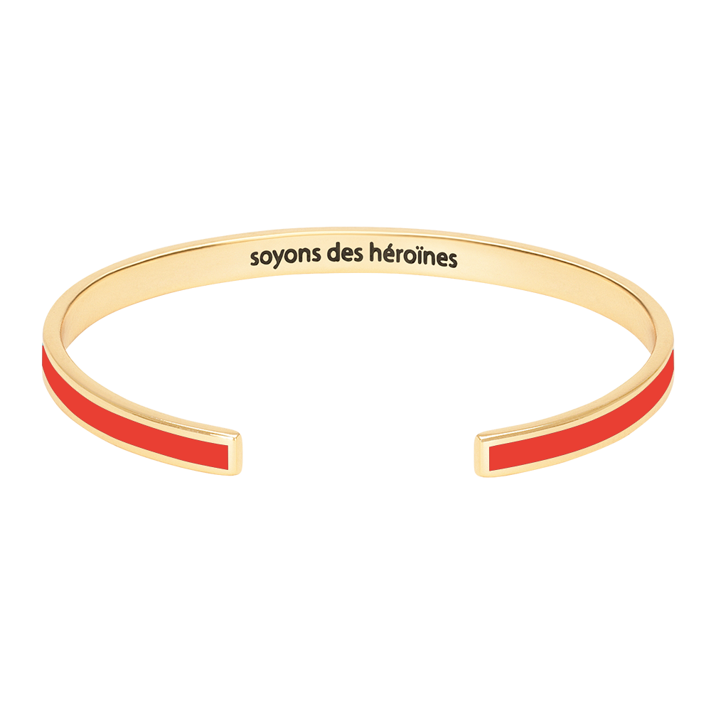 BANGLE Thin Ajustable Cuff - Color Option