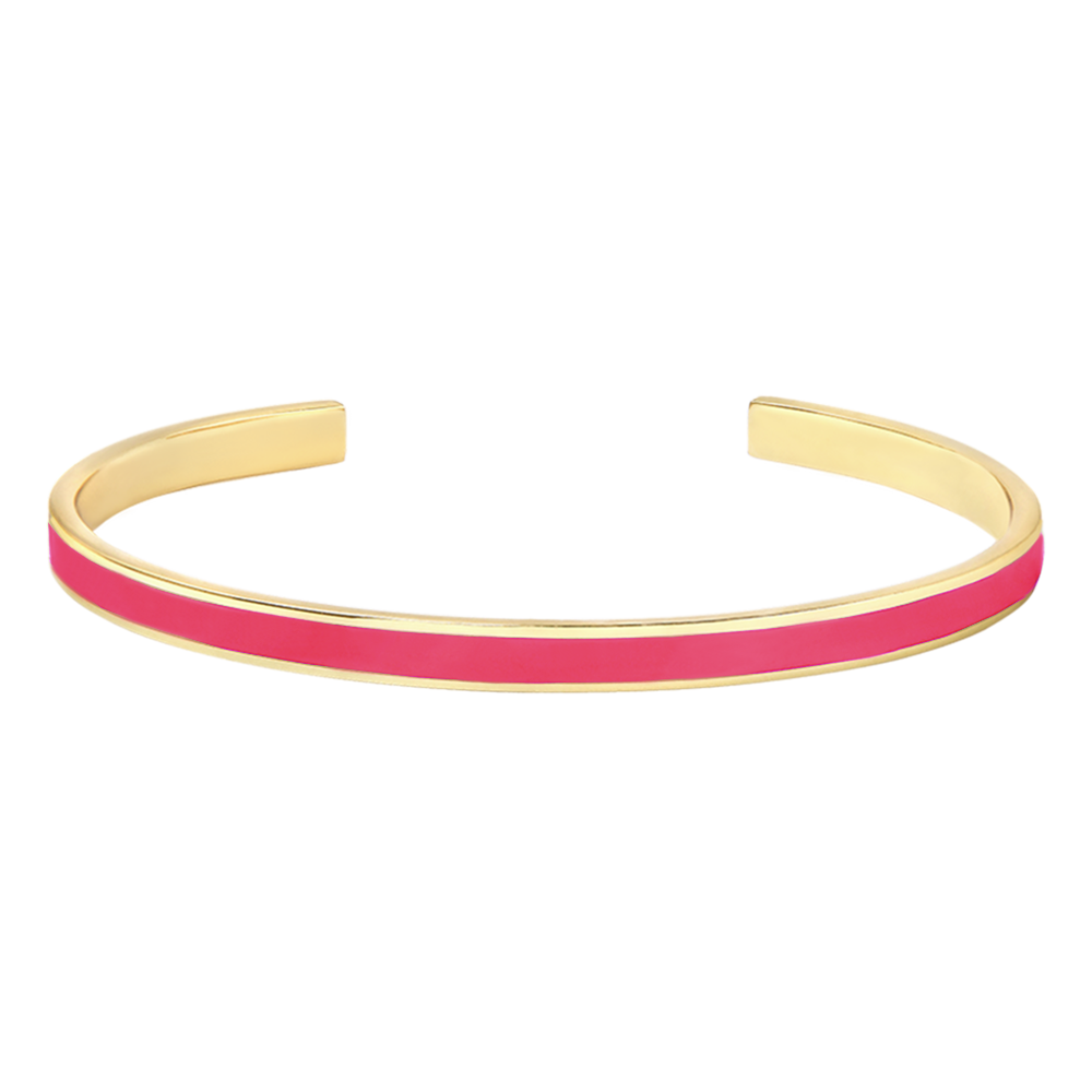 BANGLE Thin Ajustable Cuff - Color Option