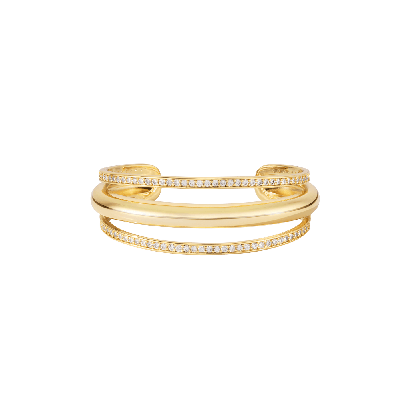 LIGNE ZIRCONIUM CUFF LARGE