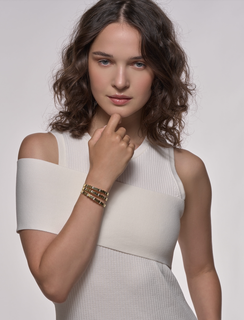 INES MULTICO CUFF S zirconium